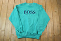 Vintage 1990s Boss America Crewneck Sweatshirt