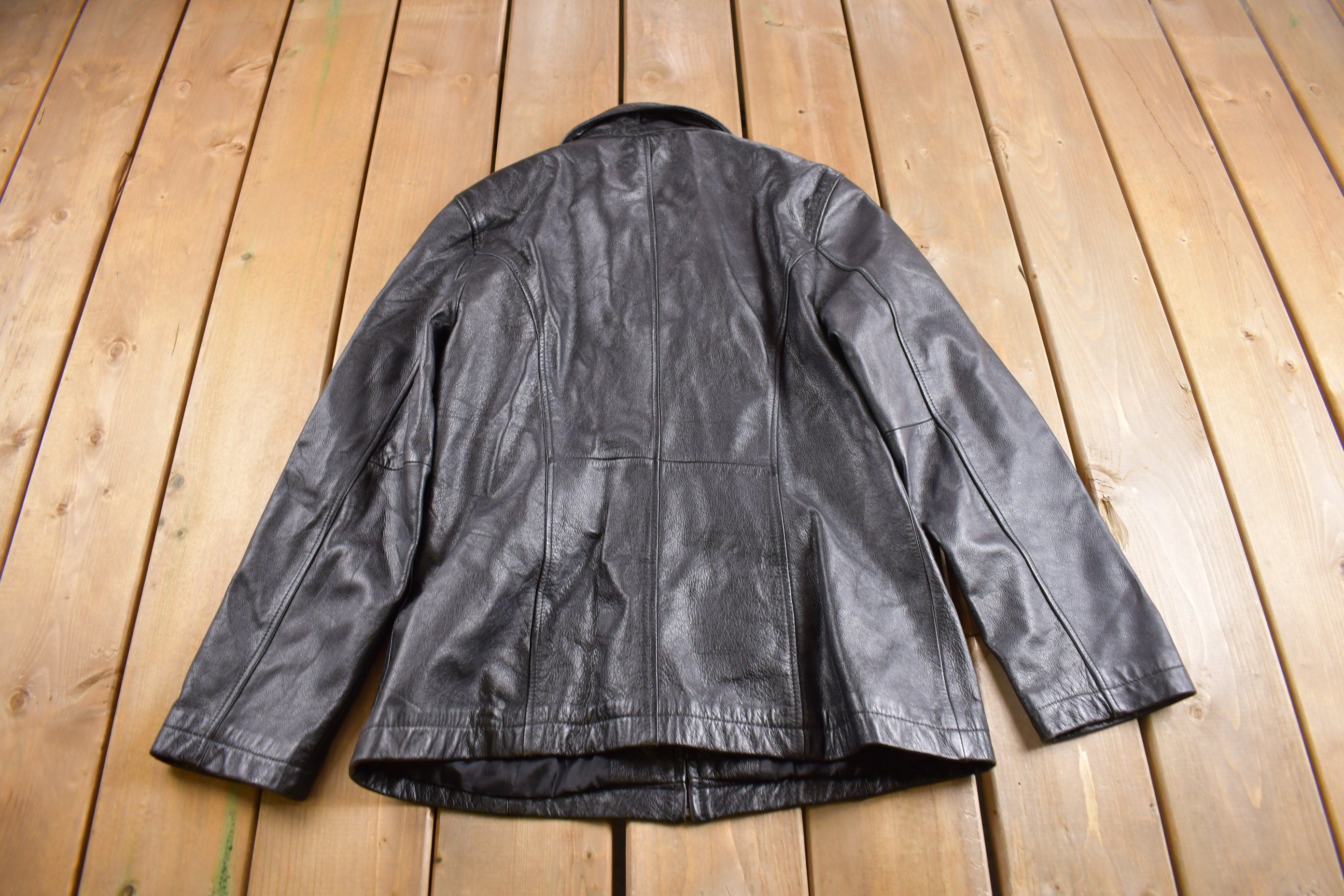 Vintage 1990s Outbrook Leather Jacket