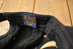 Vintage 1990s Akron Beacon Jornal Flames Strapback Hat /