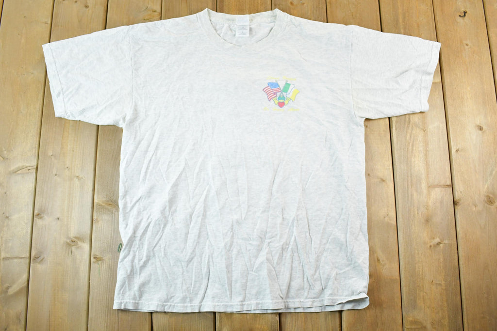 Vintage 1990s Black Jack Kehoe Division 4 Souvenir T-Shirt Mens XL