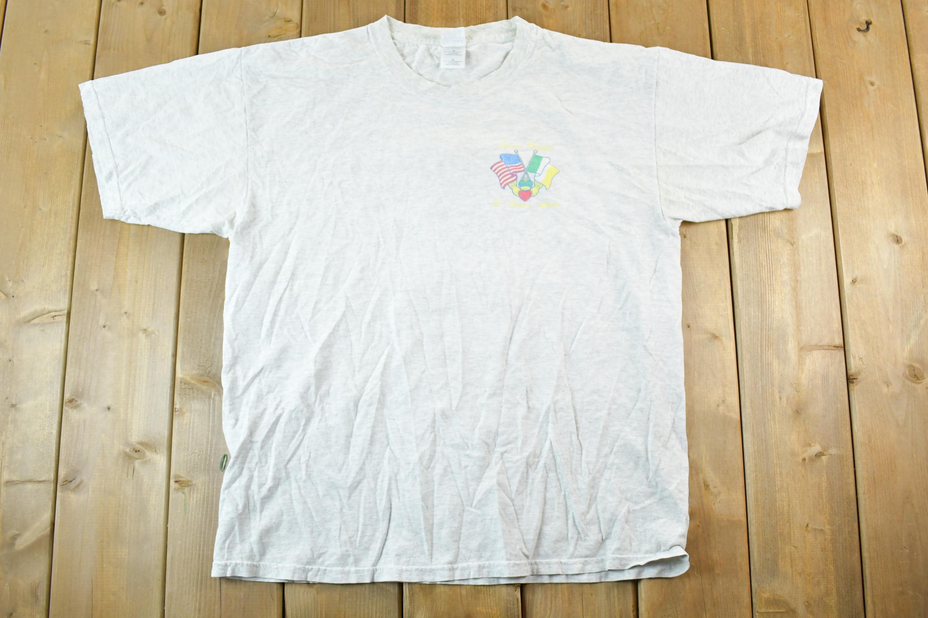 Vintage 1990s Black Jack Kehoe Division 4 Souvenir T-Shirt Mens XL