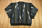 Vintage 1990s Protégé 3D Cable Knit Crewneck Sweater