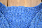 Vintage Knitted V-Neck Sweater