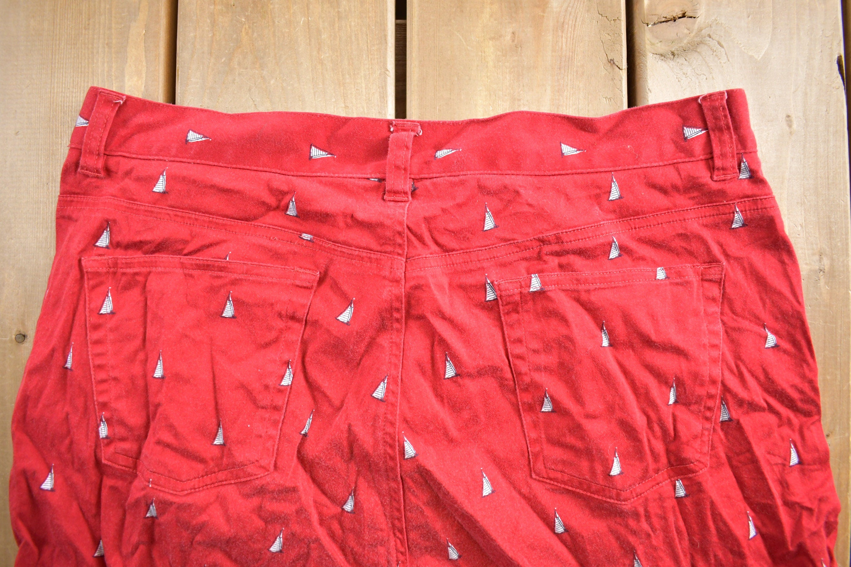 Vintage 2000s Ralph Lauren Sailboat Pants Size 34x26
