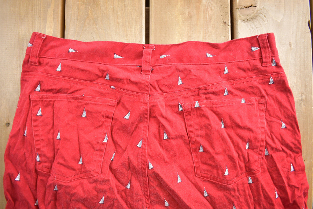 Vintage 2000s Ralph Lauren Sailboat Pants Size 34x26