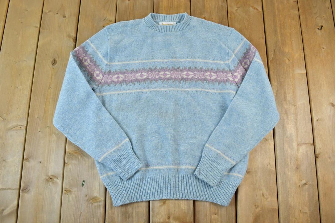 Vintage 1990s Jantzen Knit Crewneck Sweater
