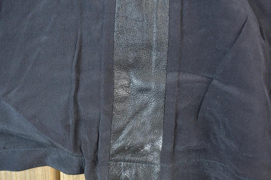 Women Vintage Vigoss Y2K Leather Stripe T-Shirt