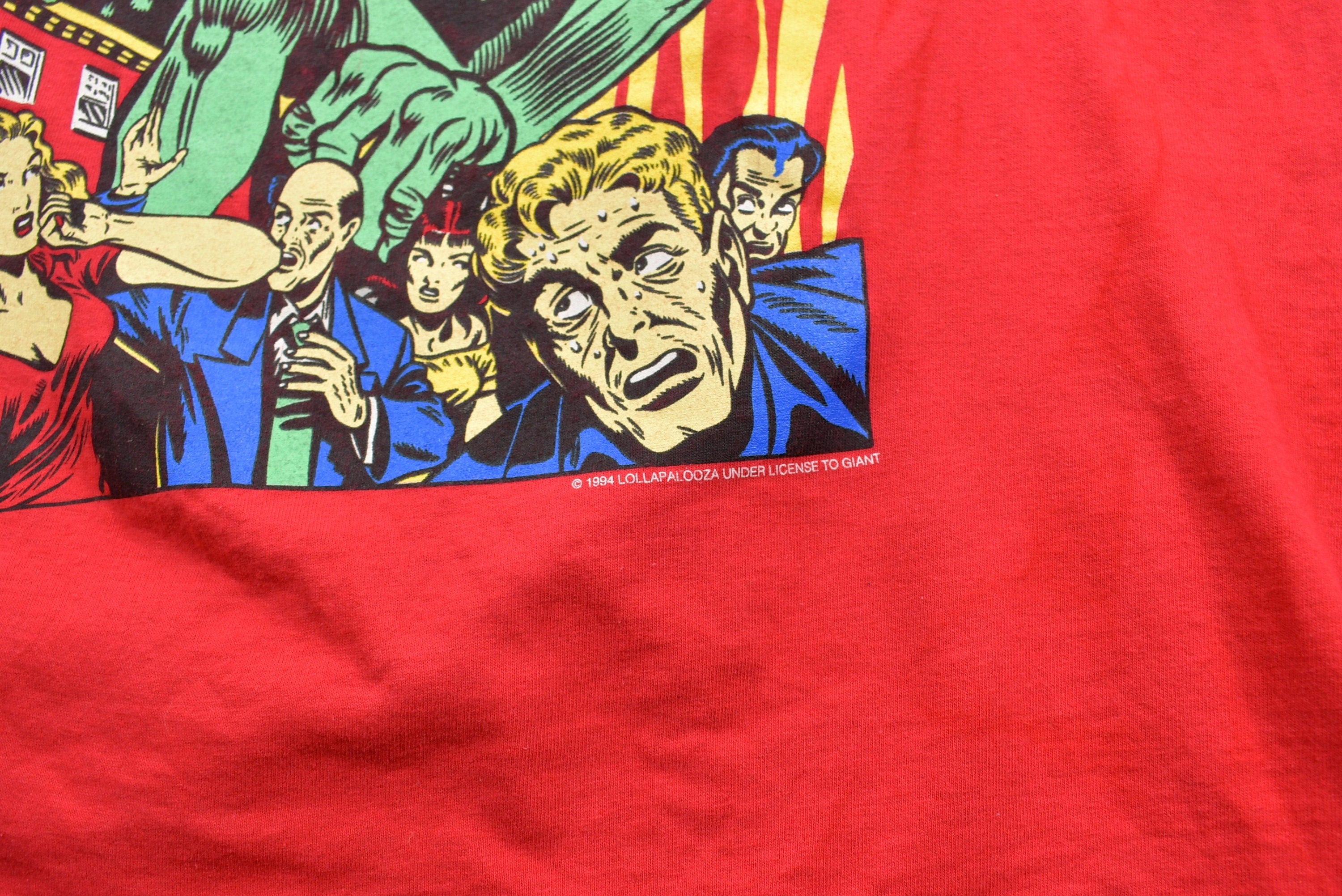 RARE Dead Stock 1994 Lollapalooza Tour T-shirt