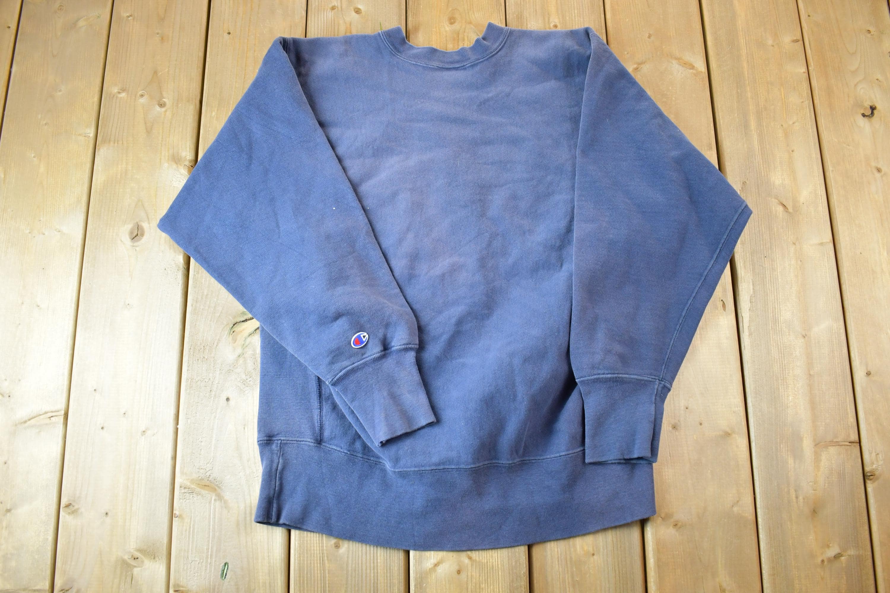 Vintage 1990s Bentley University Champion Reverse Weave Warm Up Sweatshirt /