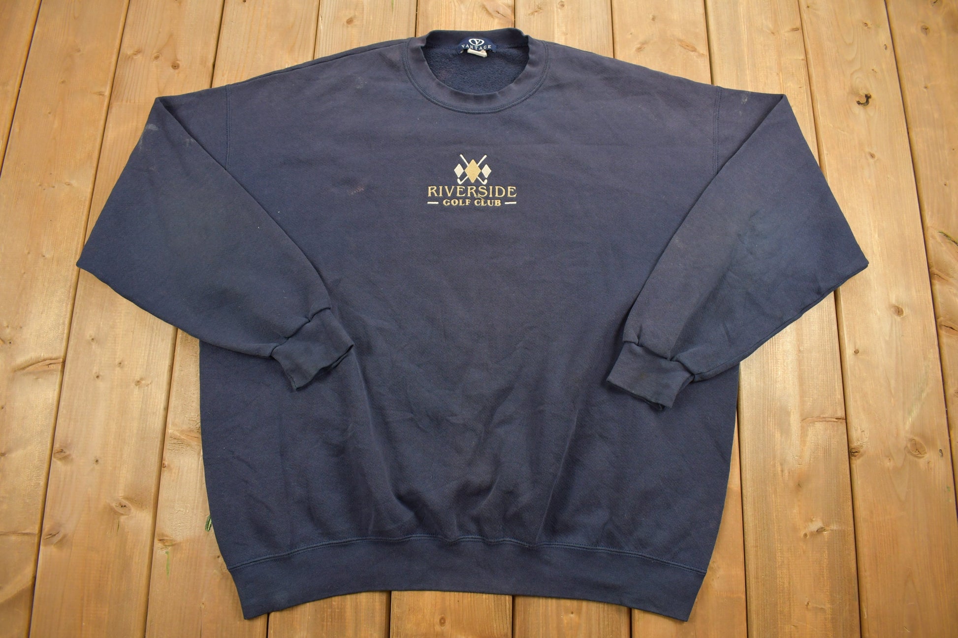 Vintage 1990 Riverside Golf Club Crewneck Sweatshirt