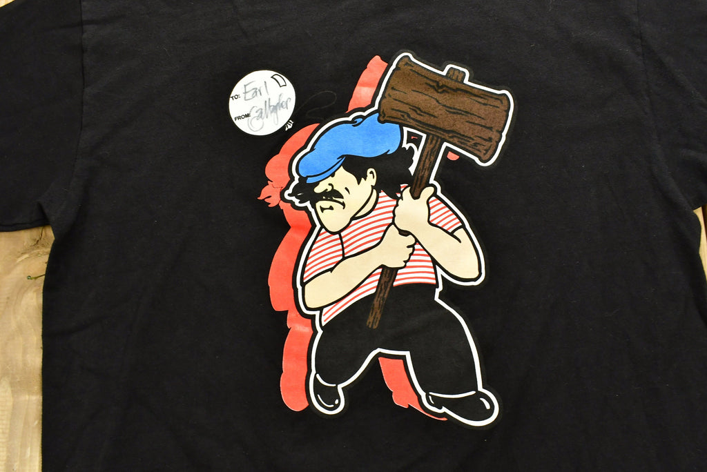 Vintage 1996 Gallagher Graphic Comic T Shirt