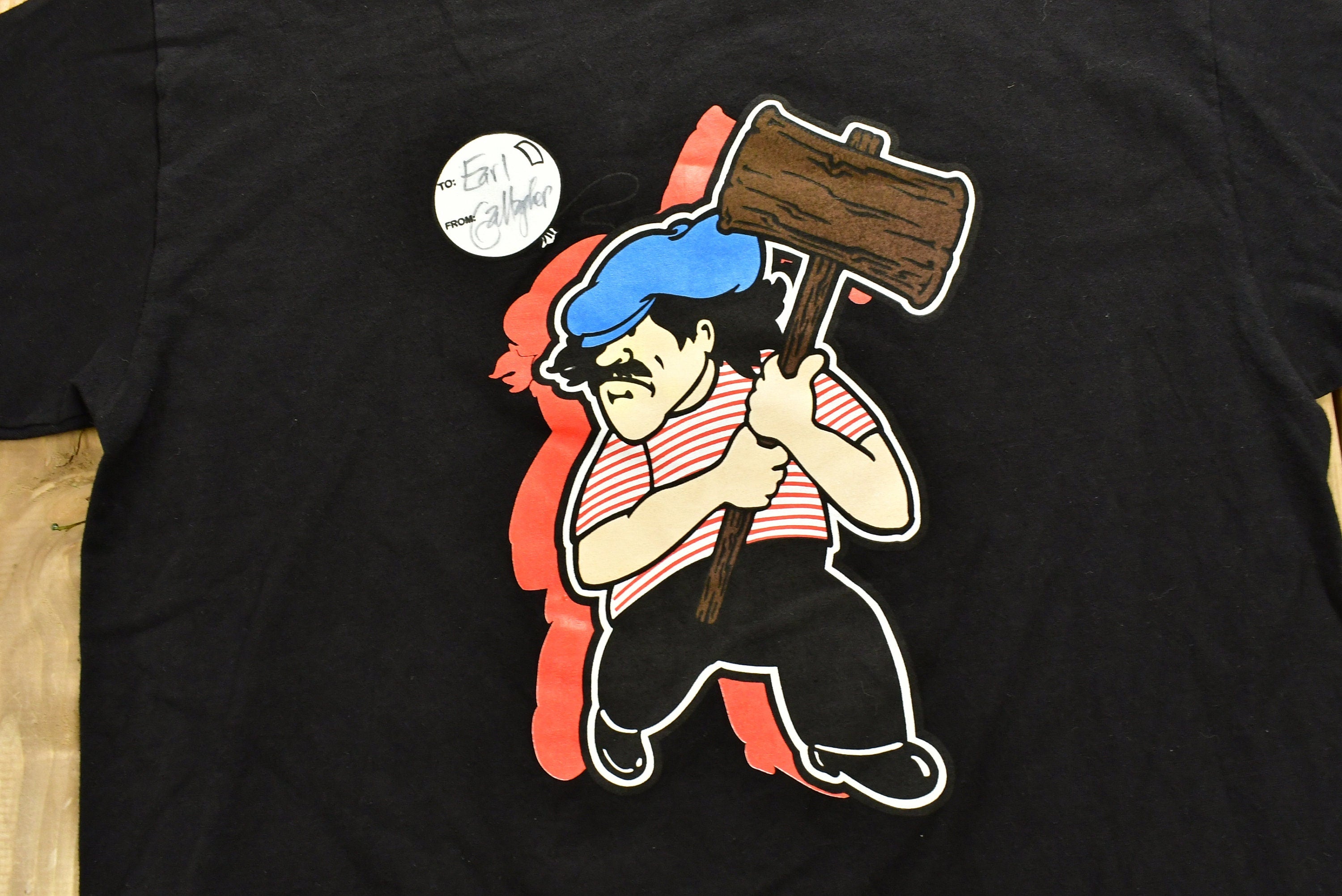 Vintage 1996 Gallagher Graphic Comic T Shirt