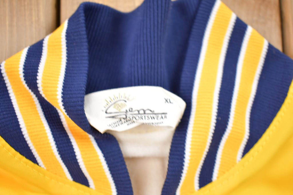 Vintage 1990s Basketball Quarter Zip Windbreaker Jacket
