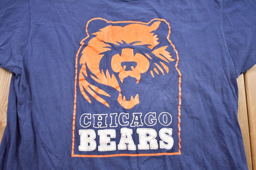 Vintage 1990s Chicago bears NFL Graphic T-Shirt