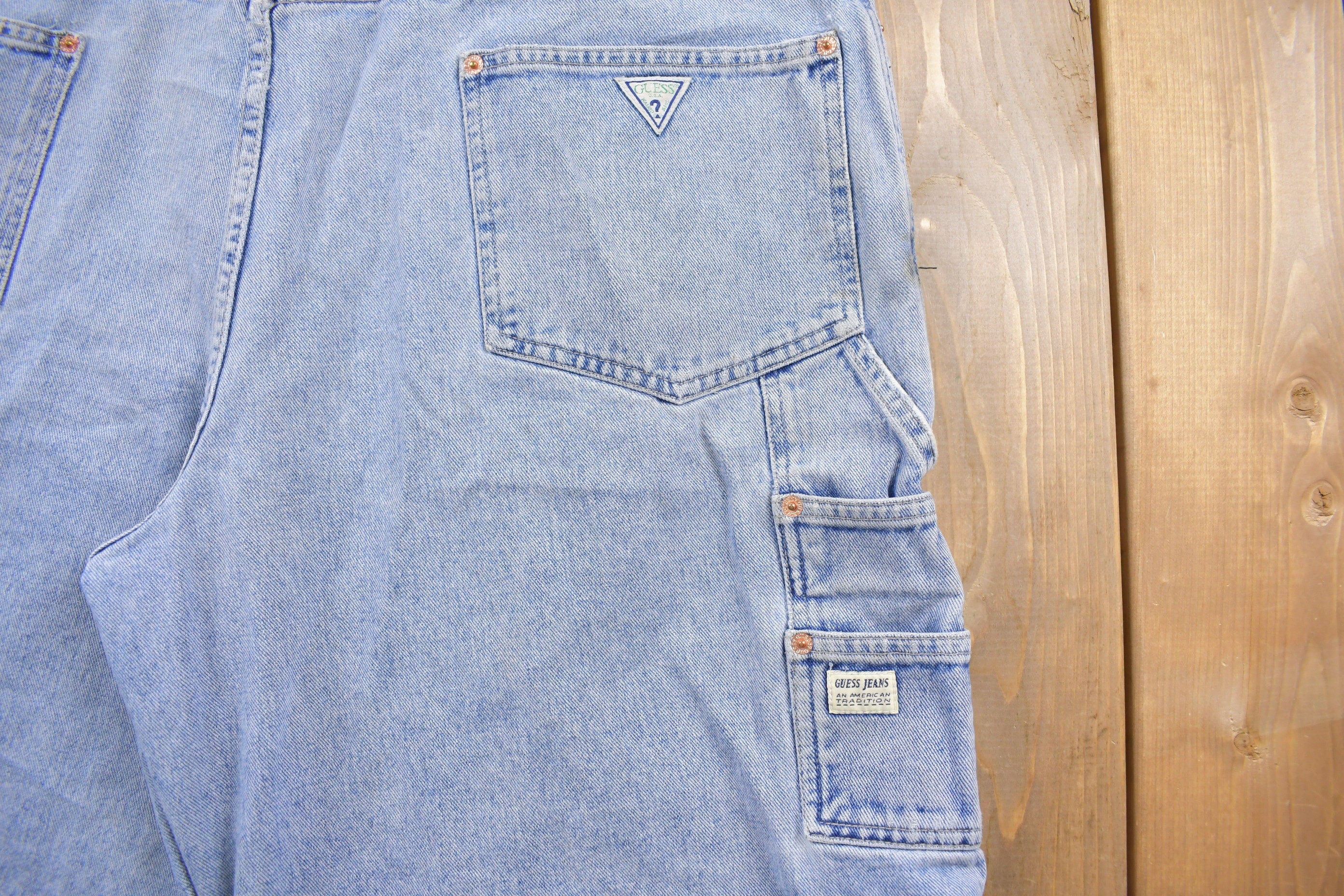 Vintage 1990s Guess Jeans Baggy Jean Shorts