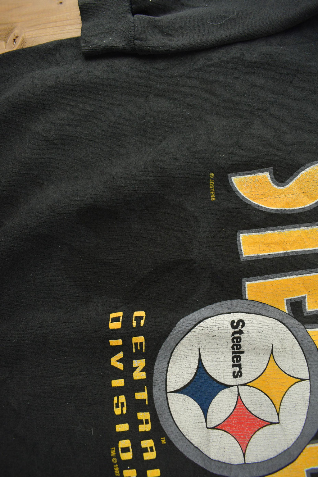 Vintage 1992 Pittsburgh Steelers NFL Football Crewneck Sweatshirt Made In USA