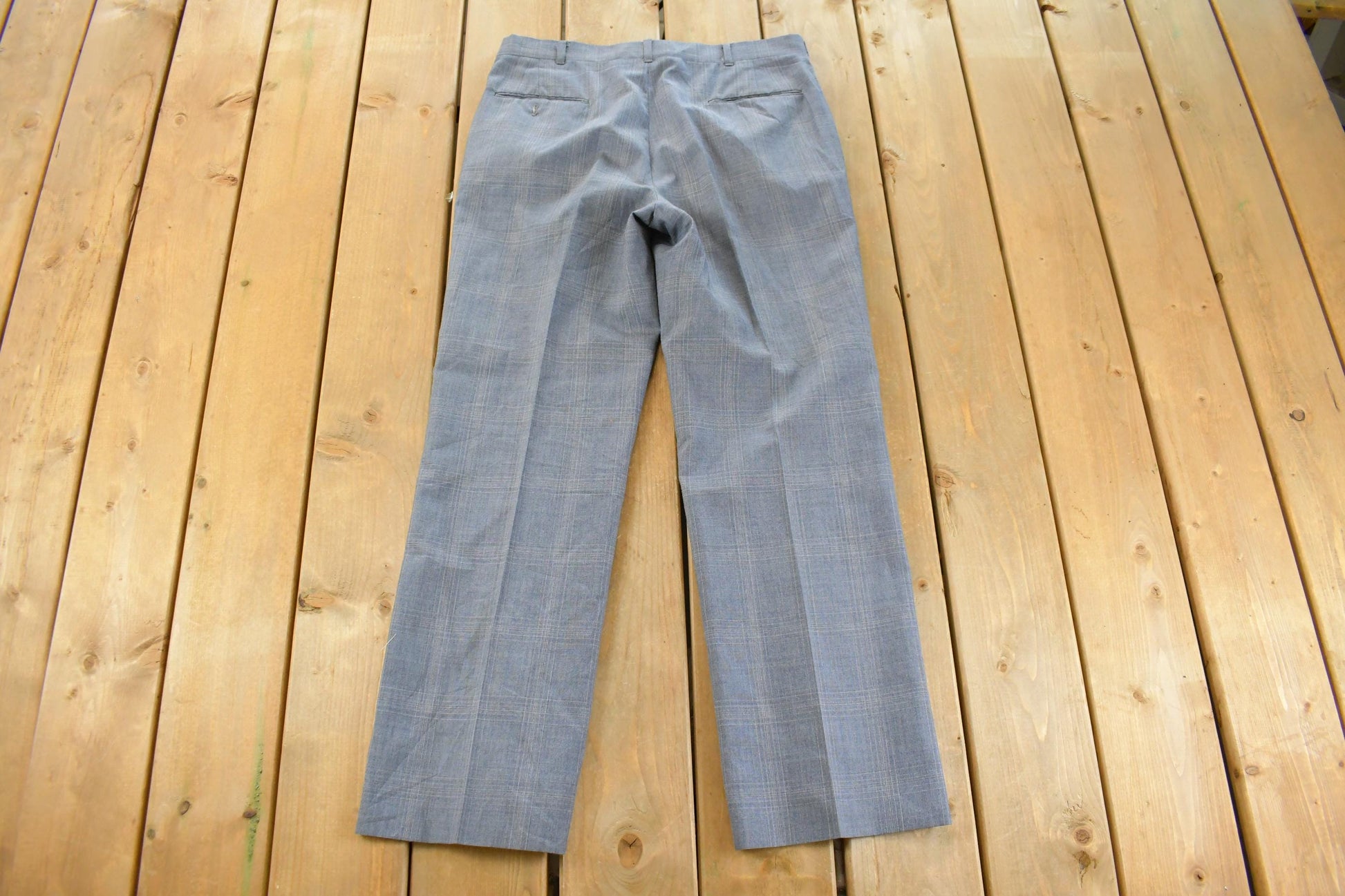 Vintage 1970s Preppy Dress Pants Trousers Men's 34 x 30