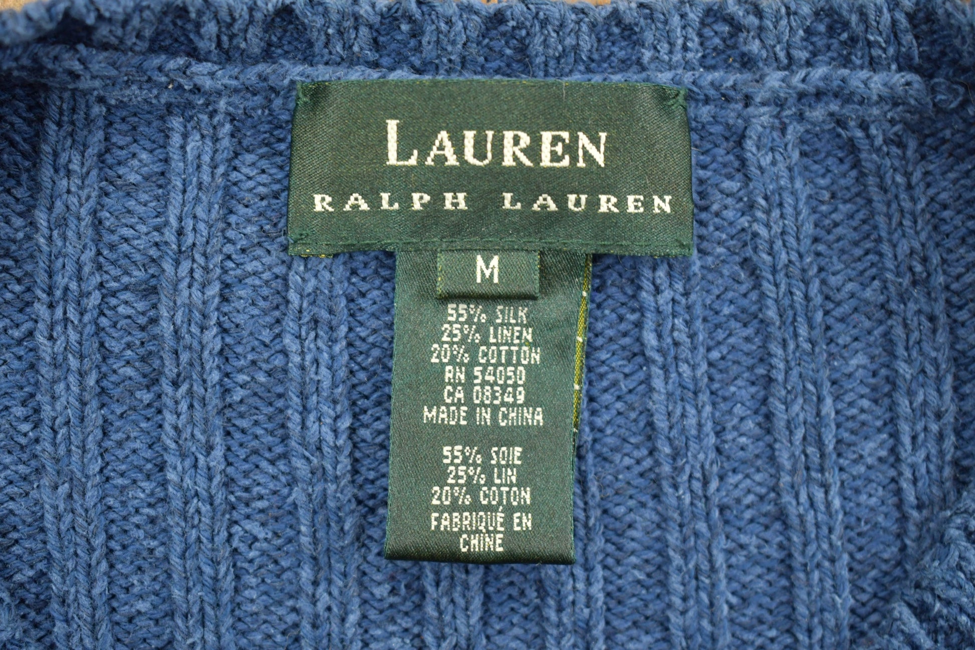 Vintage Lauren By Ralph Lauren Knit Women's Sweater