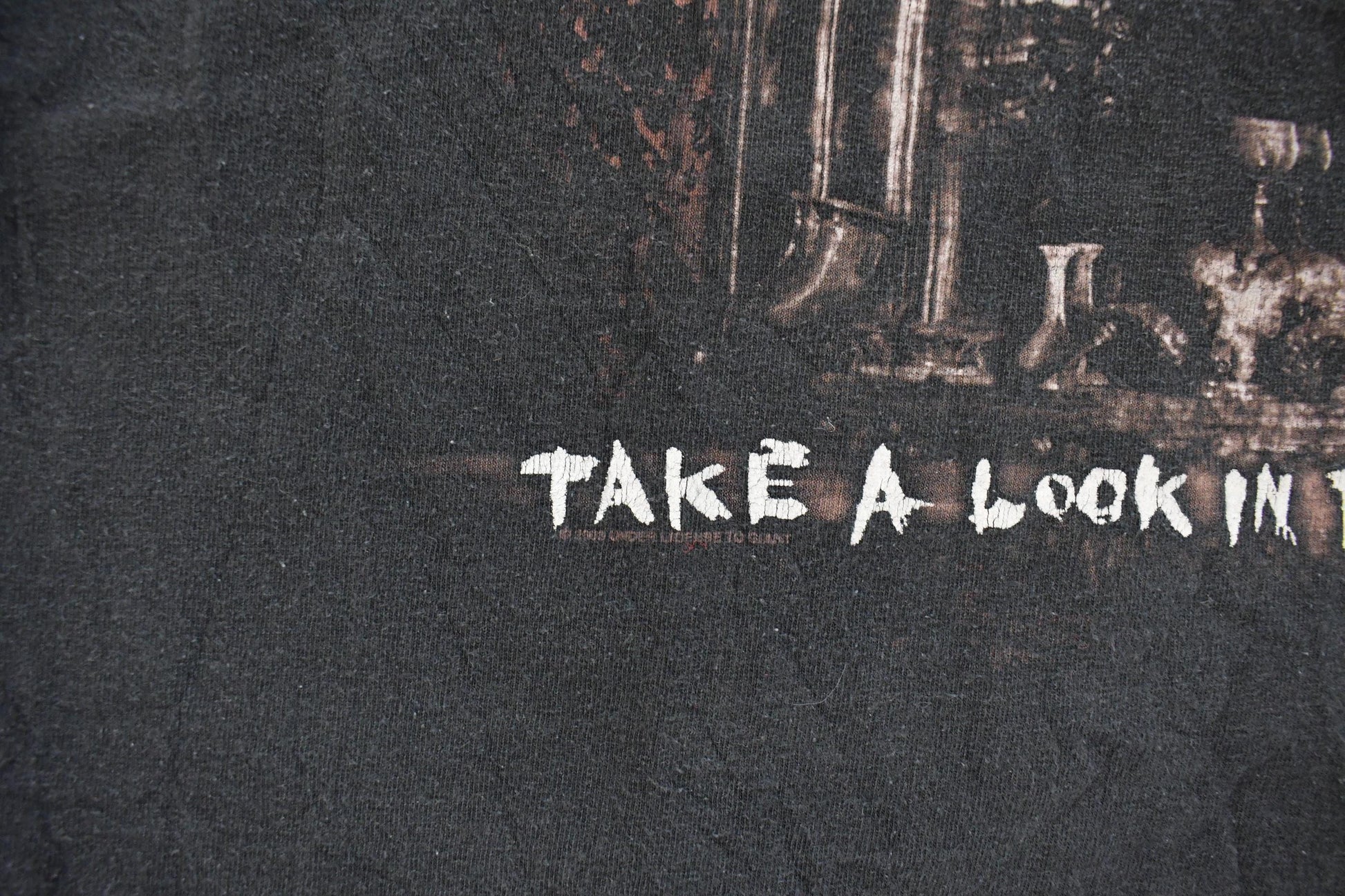 Vintage 2003 Korn Take a Look in the Mirror Graphic Band T-Shirt Men's M