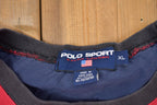 Vintage 1980s Polo Sport Ralph Lauren Embroidered Sweatshirt