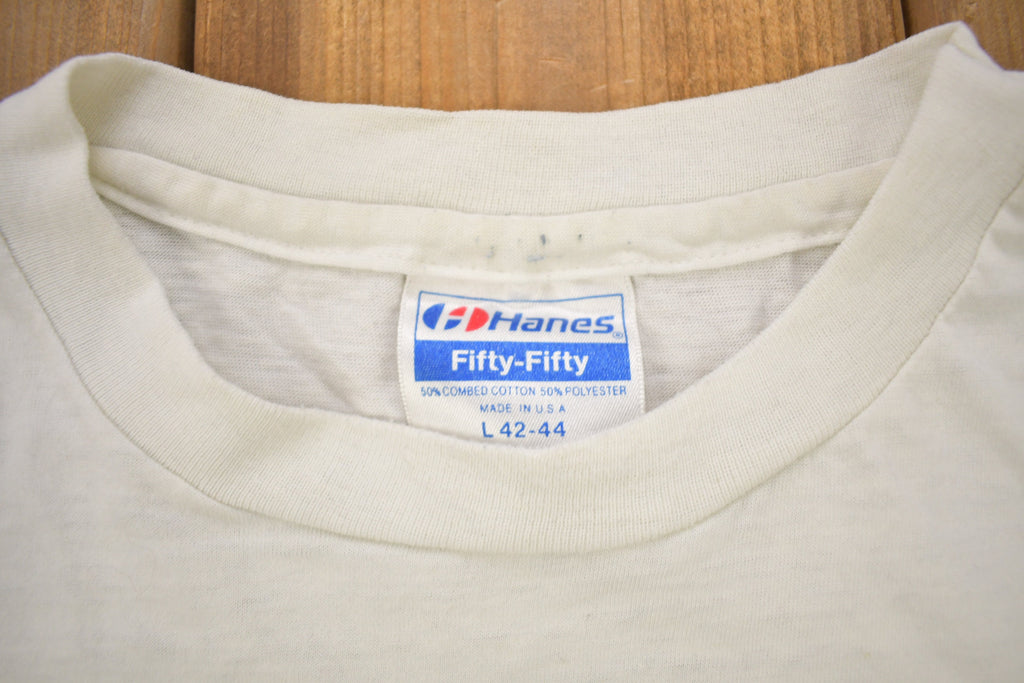 Vintage 1980s Road Racer MERI Speed Bike Graphic T Shirt