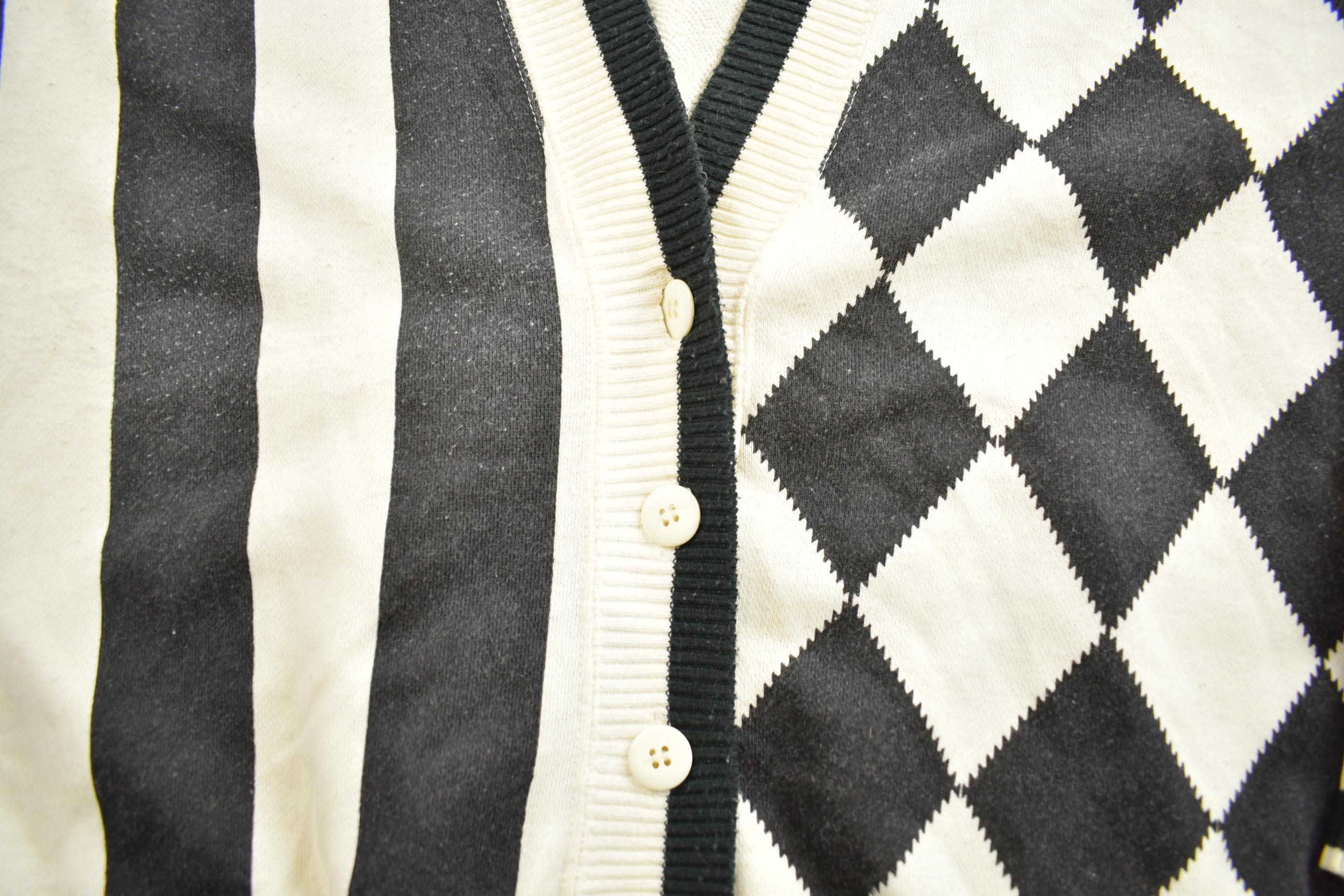Vintage 1990s Ms. Organically Grown Knit Cardigan Sweater