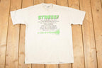 Vintage 1990s Stress Souvenir Travel T-Shirt Men's M