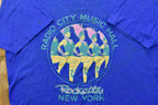 Vintage Late 80s Early 90's Radio City Music Hall NYC T-Shirt