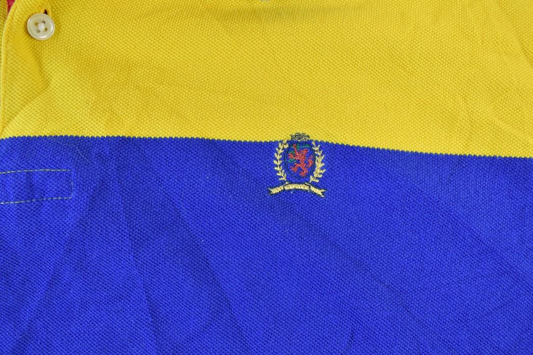 Vintage 1990s Tommy Hilfiger Sailing Gear Polo Button Up Shirt