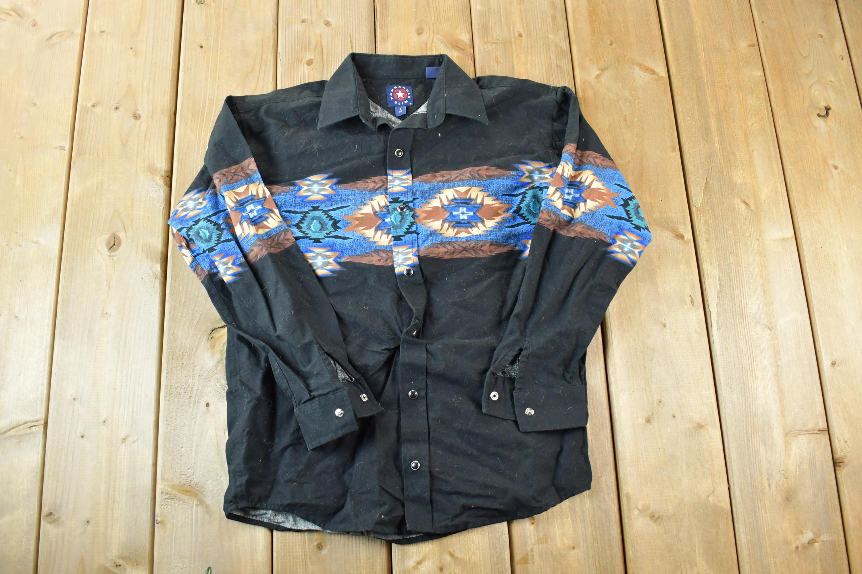 Vintage 80s Panhandle Slim Western Button Up Shirt