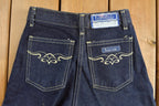 Vintage 1990's Bon Soir Blue Denim Jeans 24 x 35