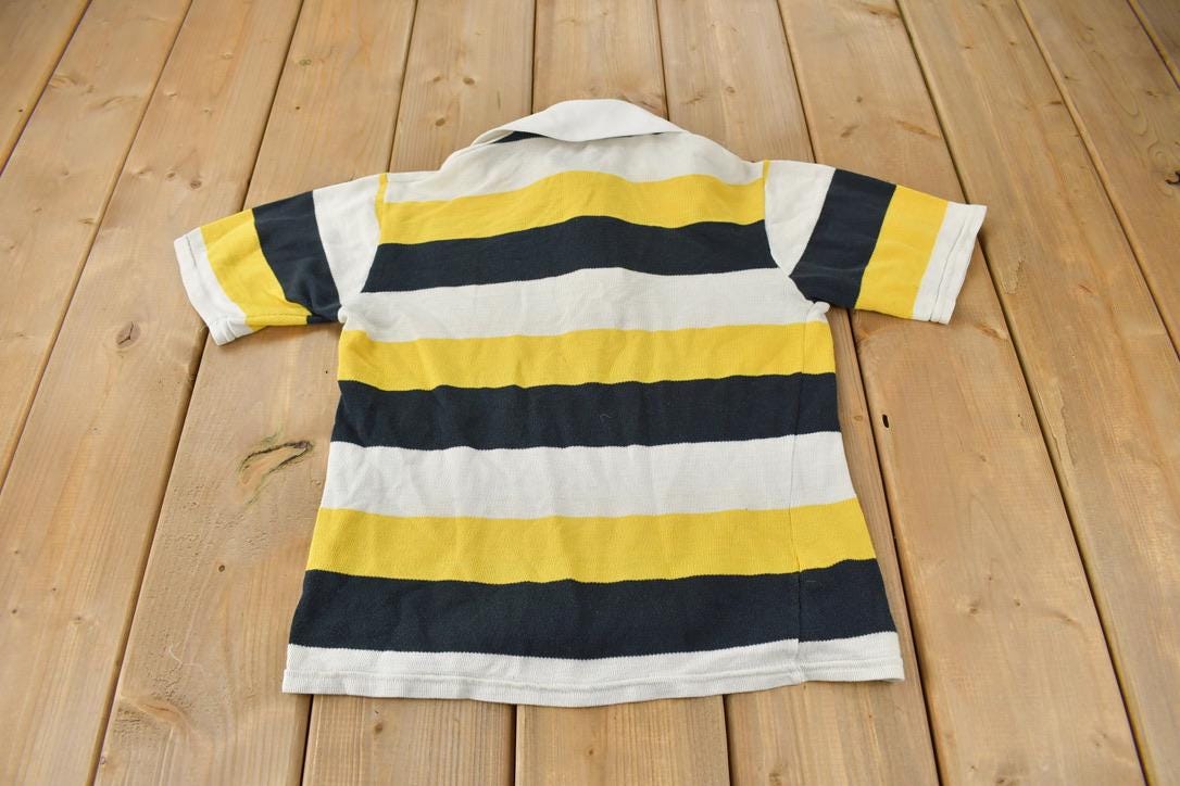 Vintage 1970s Sault Collegiate Polo Shirt