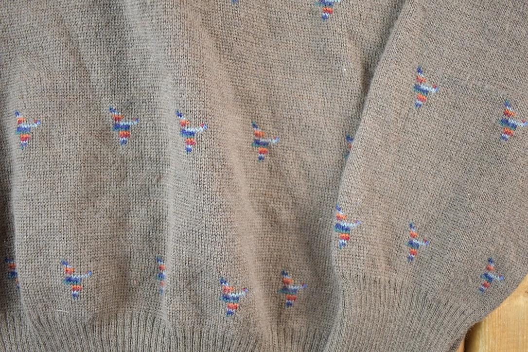 Vintage 1990s Boundary Waters Wool Knit Sweater Mens S