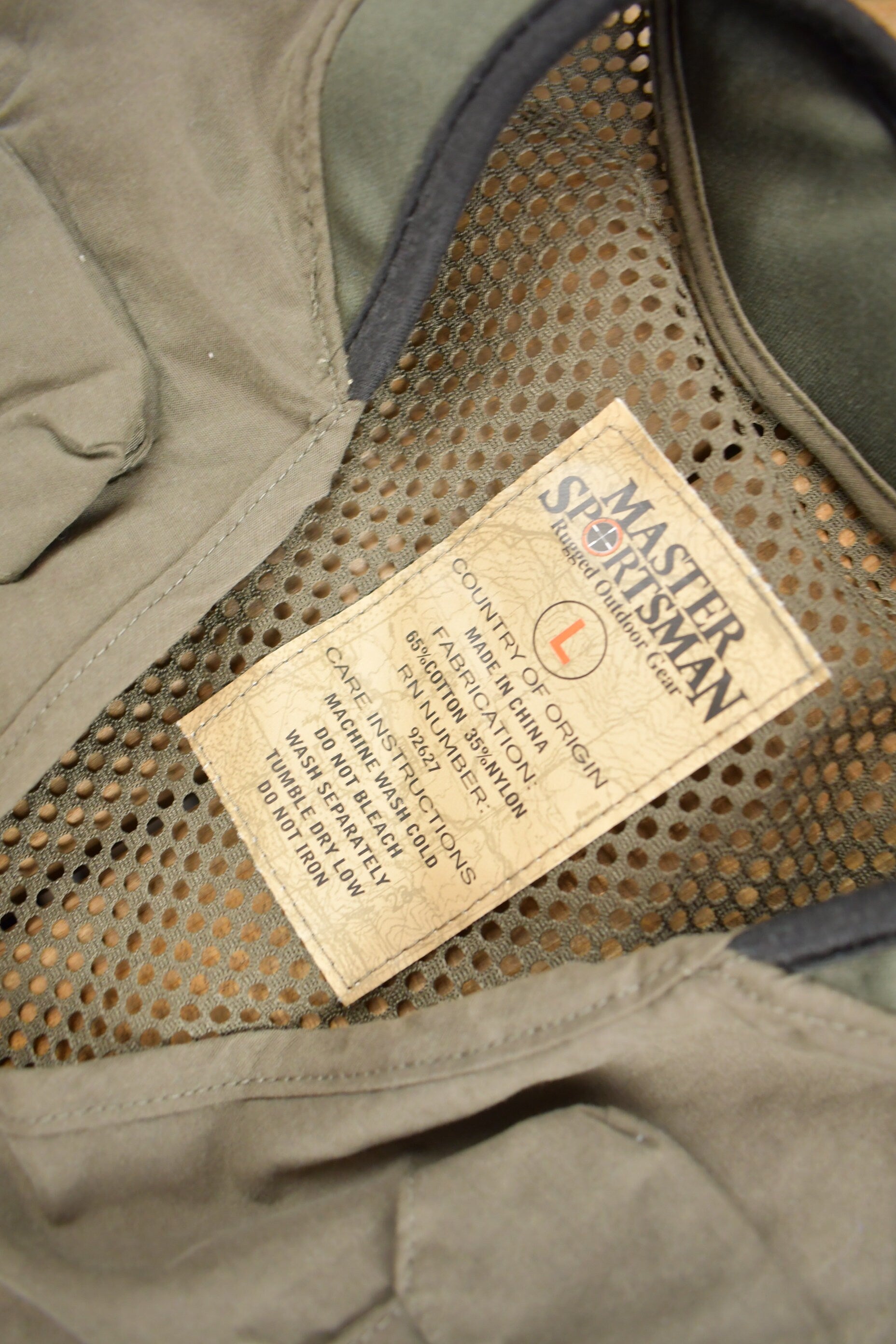 Vintage 1990s Master Sportsman Tactical Utility Vest