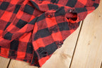 Vintage 1970s Town Craft Buffalo Plaid Button Up Shirt