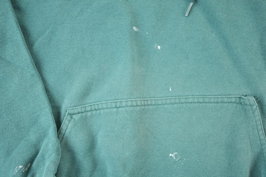 Vintage 1990s Nike Embroidered Mini Swoosh Hoodie Sweatshirt