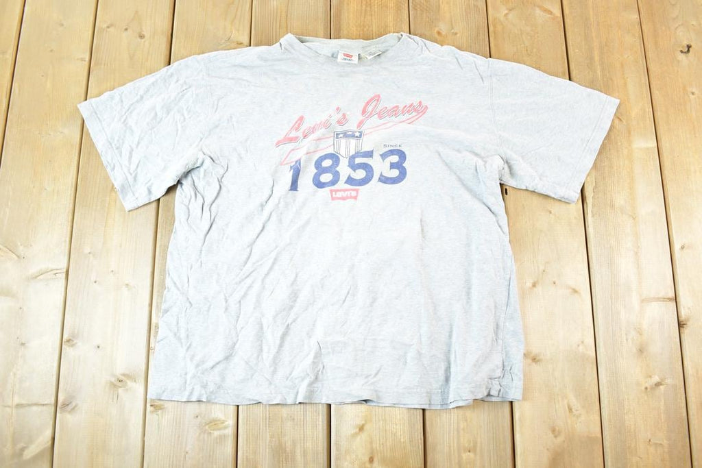 Vintage Y2K Levis Jeans Souvenir T-Shirt Mens M