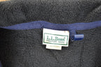 Vintage 1990s LL Bean Quarter Zip Fleece Outdoorsman Sweater Men's XL