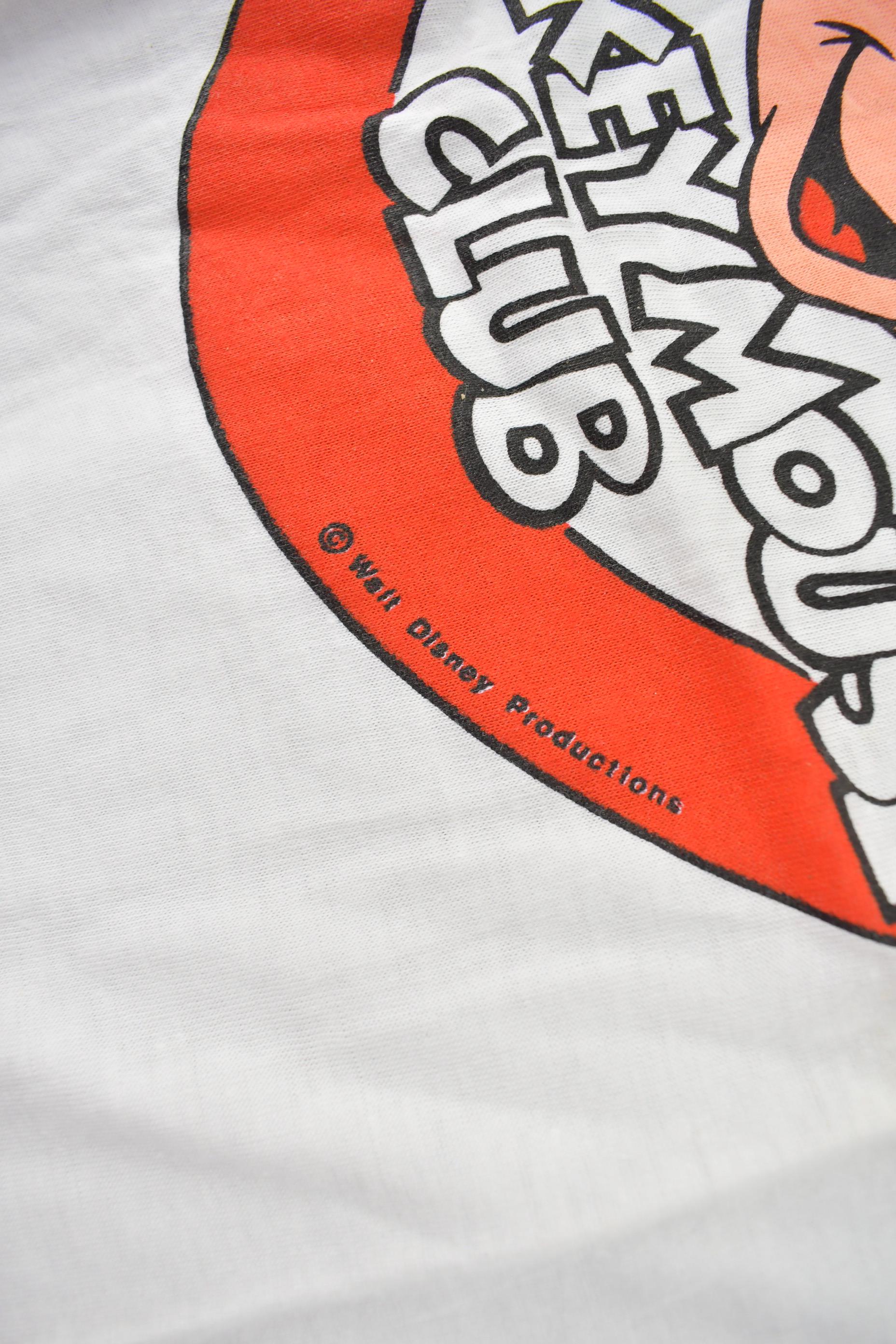 Vintage 1970s Deadstock Walt Disney Mickey Mouse Graphic Ringer T-Shirt