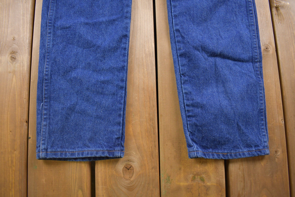 Vintage 1990's Wrangler Dark Blue Jeans 30 x 34