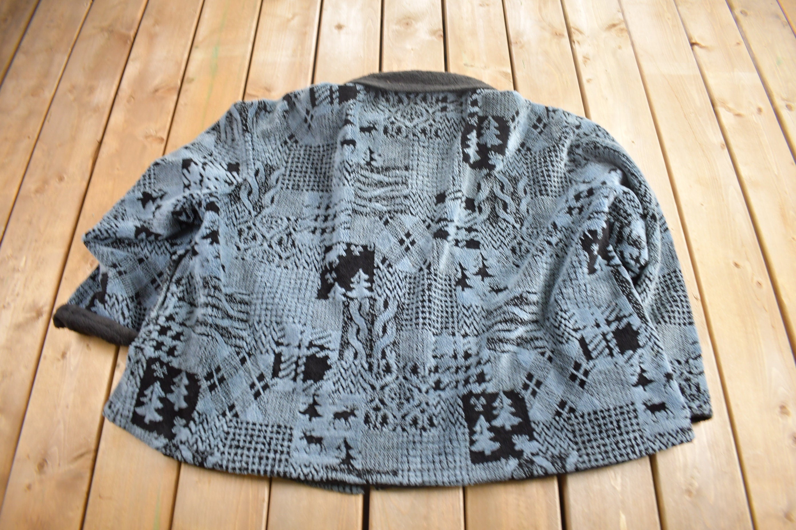 Vintage 1990s CBO New York Fleece Jacket