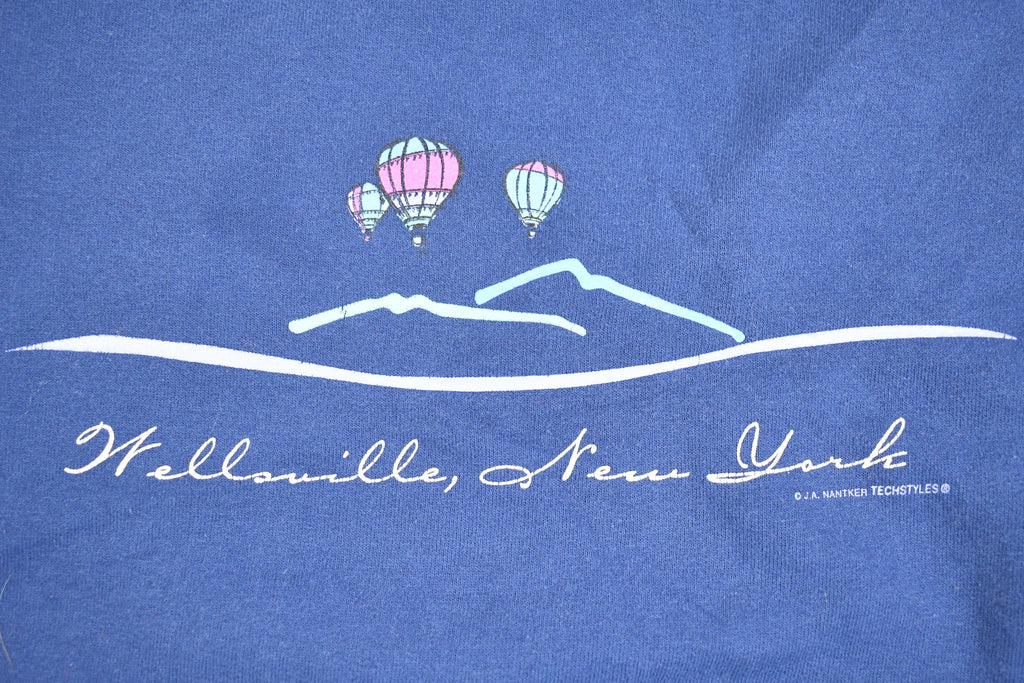 Vintage 1990s Wellsville New York Crewneck Sweatshirt