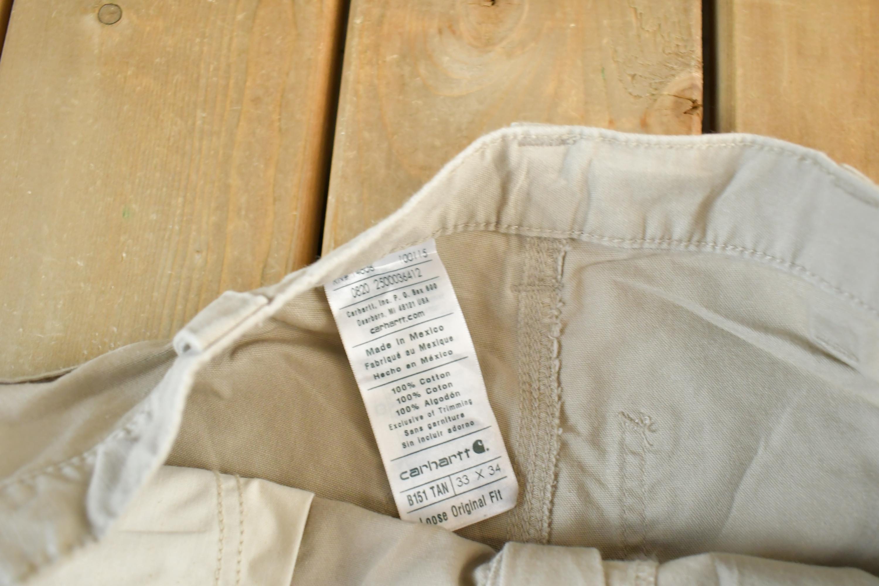 Vintage 2000s Carhartt Work Pants Size 33 x 33
