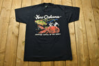 Vintage 1990s New Orleans Crawfish Capital Of The World T-Shirt