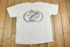 Vintage 1990s Alaska Wild Gear Salmon Fish Souvenir T-Shirt