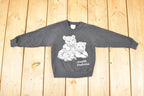 Vintage 1980s Alore South Dakota White Lions Souvenir Travel Sweater Youth 2
