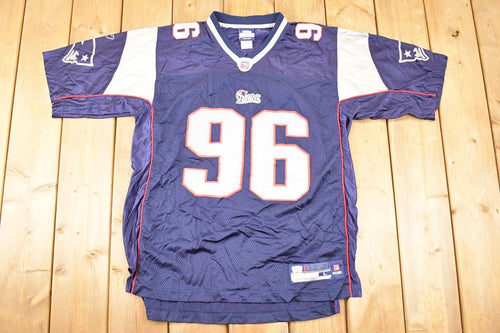 Vintage Y2K Reebok New England Patriots Adalius Thomas NFL Jersey Men's L