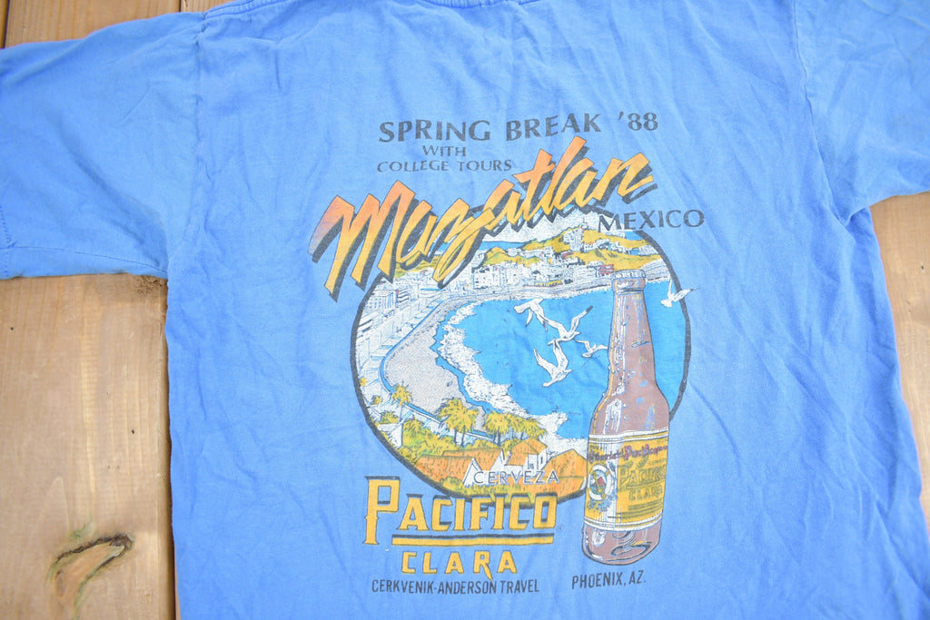Vintage 1988 Mazatlan College Tours Souvenir T Shirt