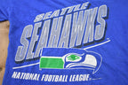 Vintage 1994 Seattle Seahawks NFL Logo Graphic T-Shirt