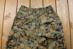 Vintage Military Digital Woodland Camouflage Cargo Pocket Pants 28 x 32
